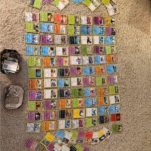 Pokémon Trading Card Collection With Storage Container